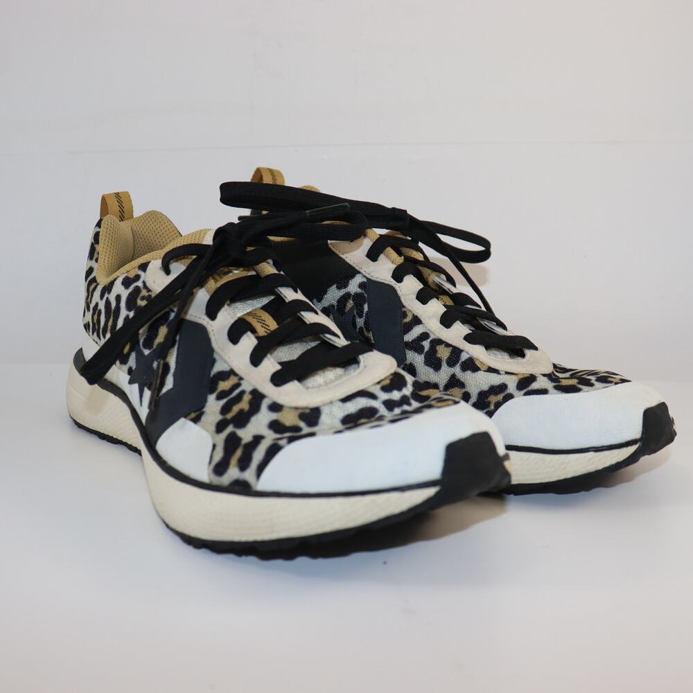 Converse Leopard Print Athletic Sneakers Size 10 Men / 11.5 Women CX Racer Style